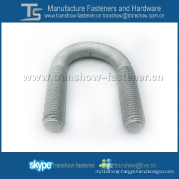 Top Quality Carbon Steel Zinc Plated U Bent Bolt